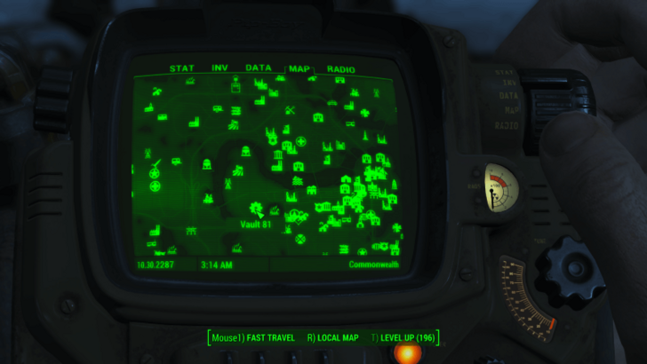 Fallout - Medicine Bobblehead Map