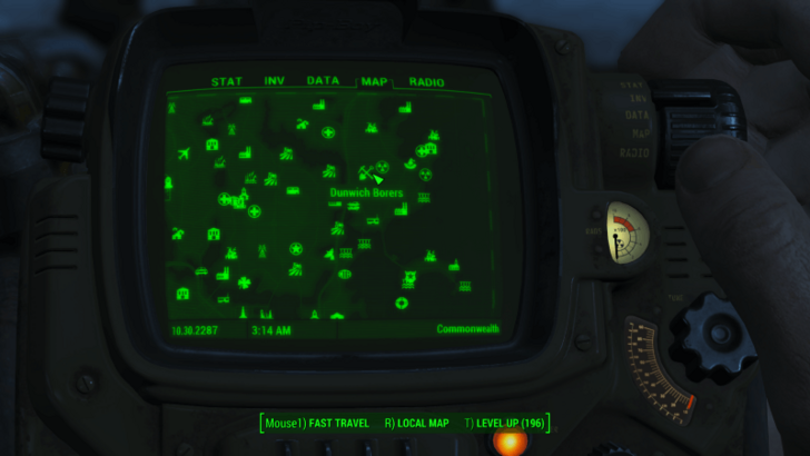 Fallout - Sneak Bobblehead Map