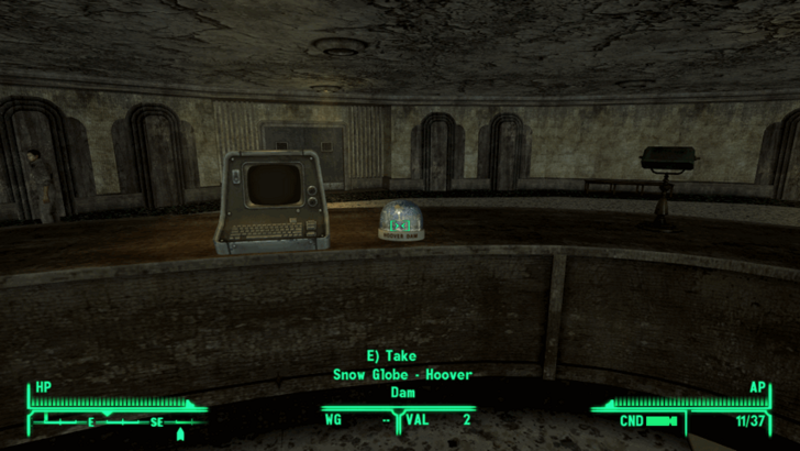 Fallout New Vegas - Hoover Dam Snow Globe