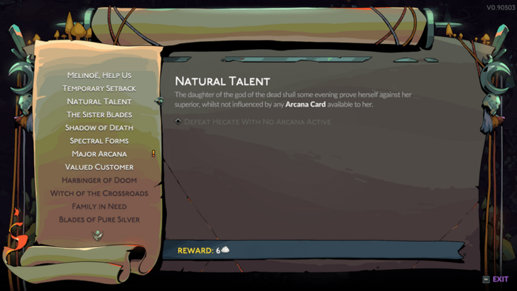 Hades 2 - Moondust Natural Talent
