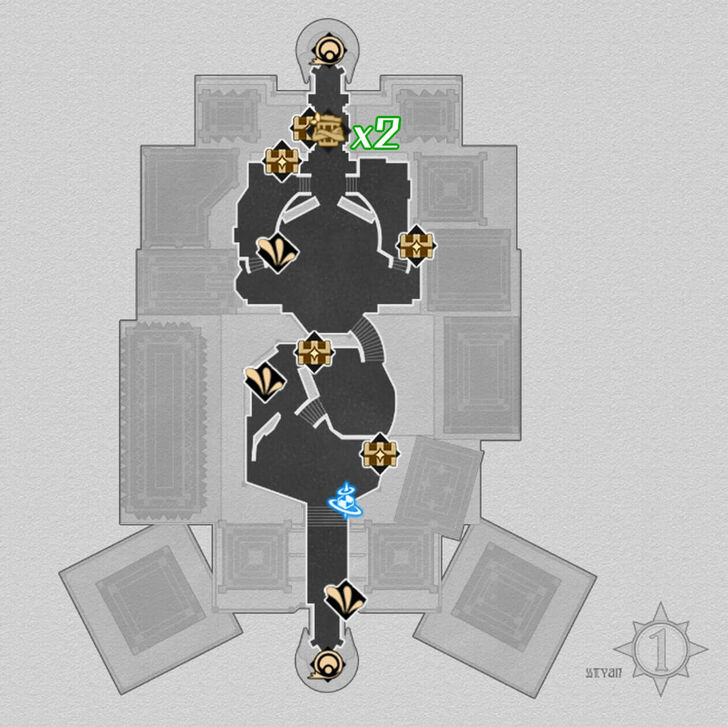 Honkai Star Rail - SoulGlad Scorchsand Audition Venue Acting Challenge Map