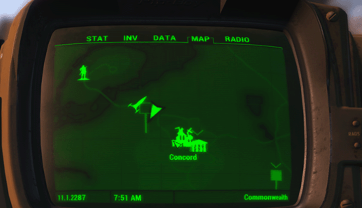 Fallout 4 - Red Bandana Map Location