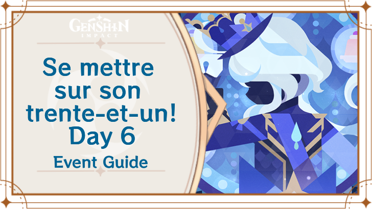 Genshin Impact - Se mettre sur son trente-et-un!