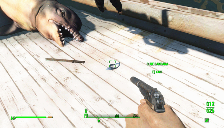 Fallout 4 - Blue Bandana Location