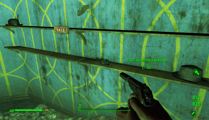 Fallout 4 - Stars and Stripes Bandana Location