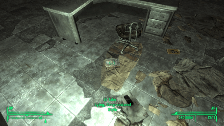 Fallout New Vegas -World View