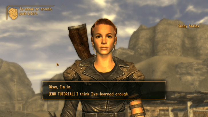 Fallout New Vegas - Follow Sunny or End Tutorial