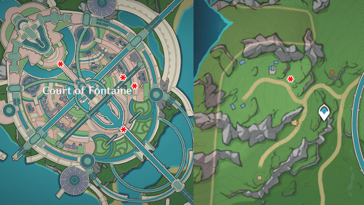 Genshin - Dogs in Court of Fontaine