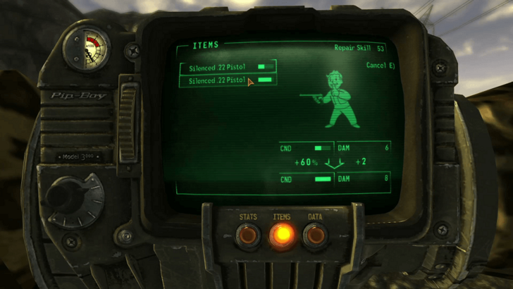 Fallout New Vegas - Condition