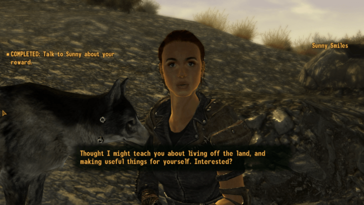 Fallout New Vegas - Talk to Sunny About Reward