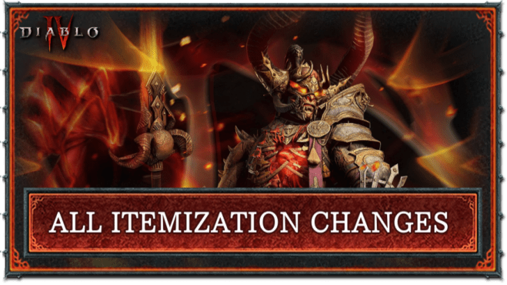 Diablo 4 - Season 4 All Itemization Changes