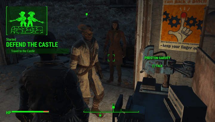 Fallout 4 - Defend the Castle Start