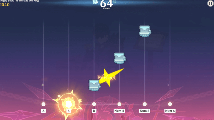 Genshin - Nippy Bout Ascending Notes