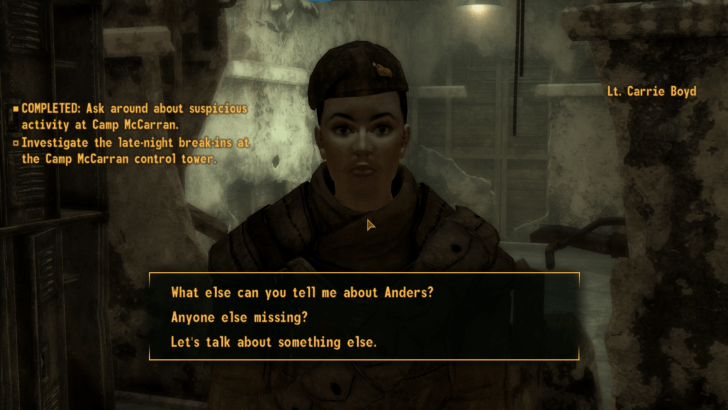 Fallout New Vegas - Talk to Boyd