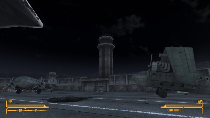 Fallout New Vegas - Camp McCarran tower