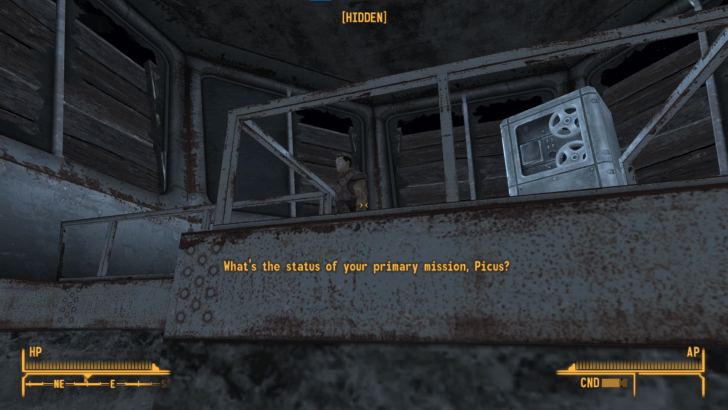 Fallout New Vegas - Eavesdrop on Curtis