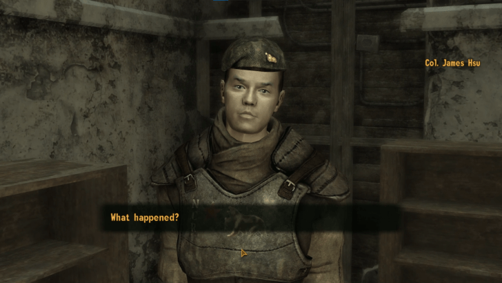 Fallout New Vegas - Talk to Col Hsu