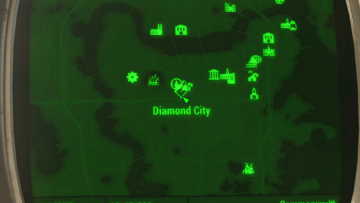 Fallout 4 - Diamond City Location