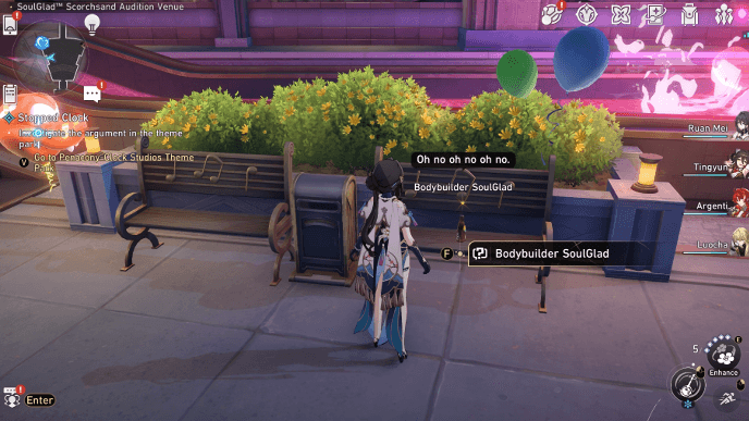 Honkai Star Rail - Bodybuilder SoulGlad Hidden Mission Guide - World Location