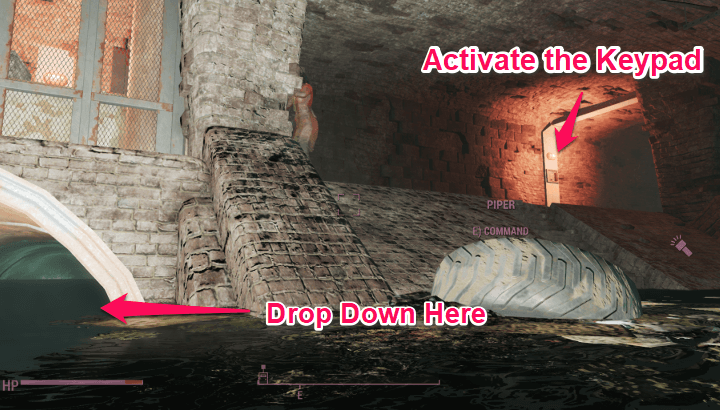 Fallout 4 - Public Works Maintenance Area Entrance