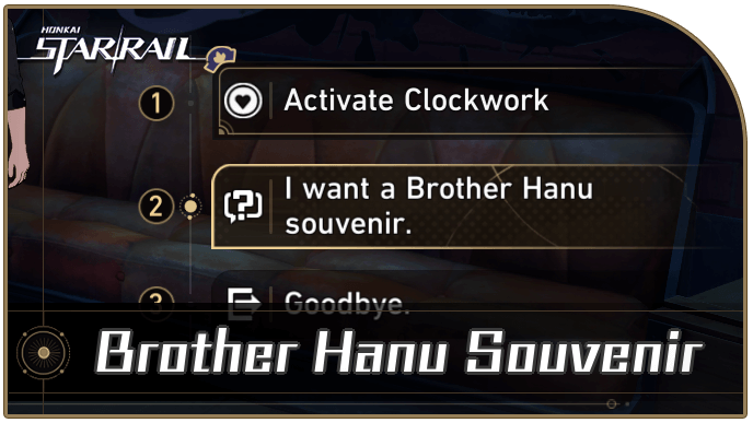 HSR - Brother Hanu Souvenir