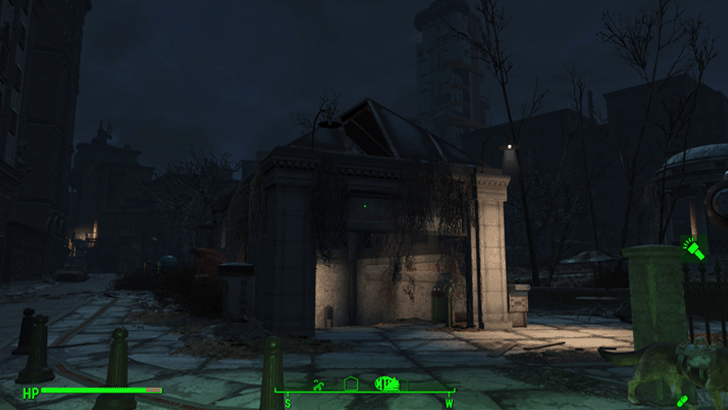 Fallout 4 - Park Street Station Entrance