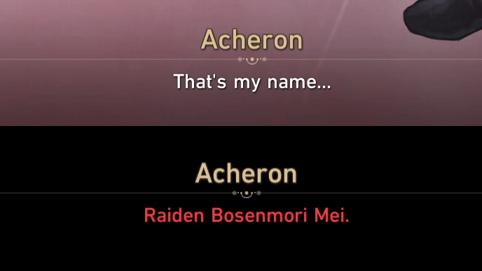 Honkai Star Rail - Raiden Bosenmori Mei is Acheron