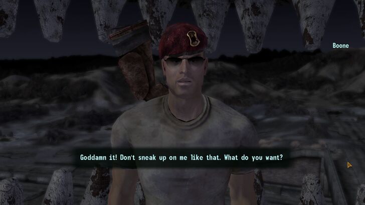 Fallout New Vegas Boone