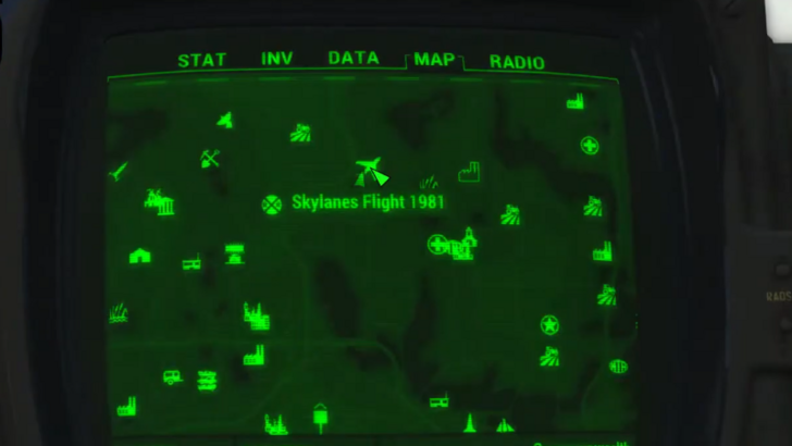Fallout - Fusion Core (Skylanes Flight 1981) Location