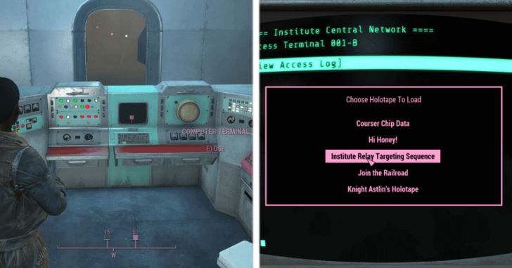 Fallout 4 - Institute Terminal Minutemen