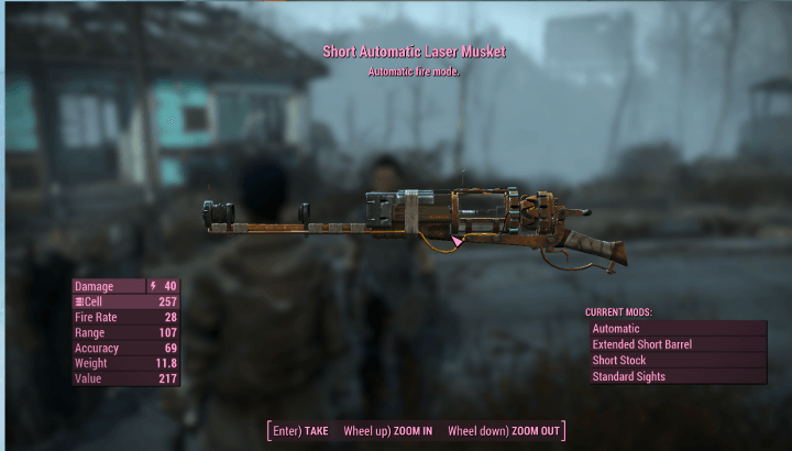 Fallout 4 - Short Automatic Laser Musket