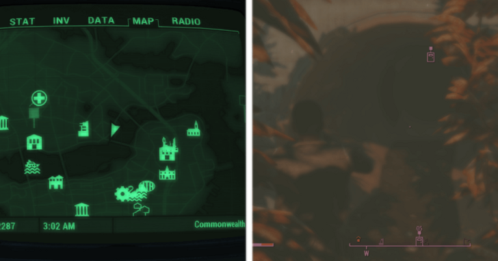 Fallout 4 - Public Works Maintenance Area Map