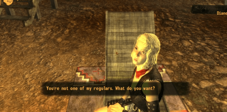 1 Talk to Diane - Aba Daba Honeymoon Side Quest