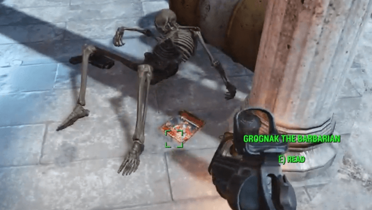 Fallout 4 Grognak the Barbarian 6 Overview Location