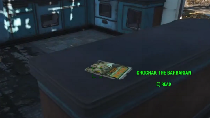 Fallout 4 Grognak the Barbarian 3 Overview Location