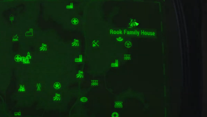 Fallout - Reba II Map Location