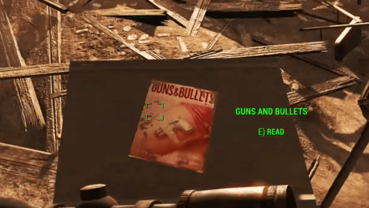 Fallout 4 Guns and Bullets 2 Overview Location