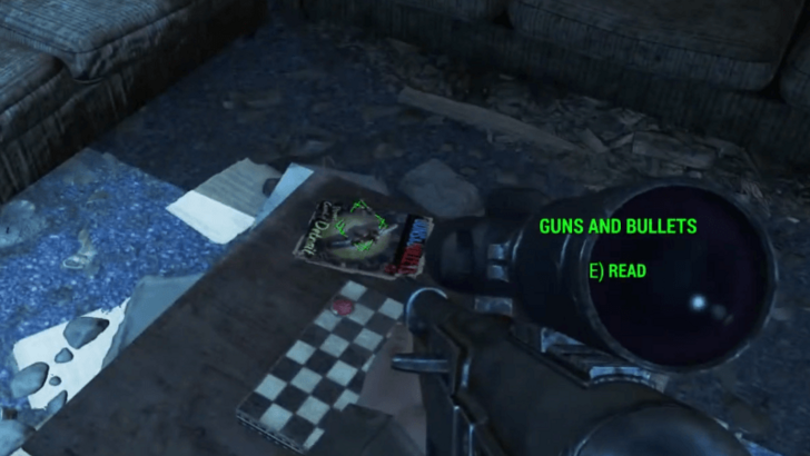 Fallout 4 Guns and Bullets 3 Overview Location