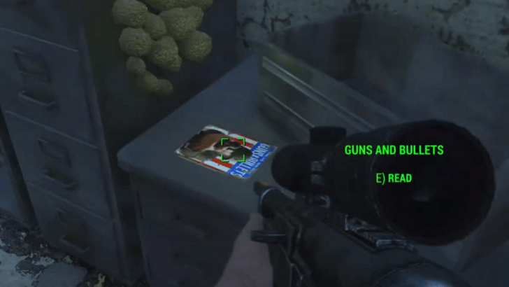 Fallout 4 Guns and Bullets 7 Overview Location
