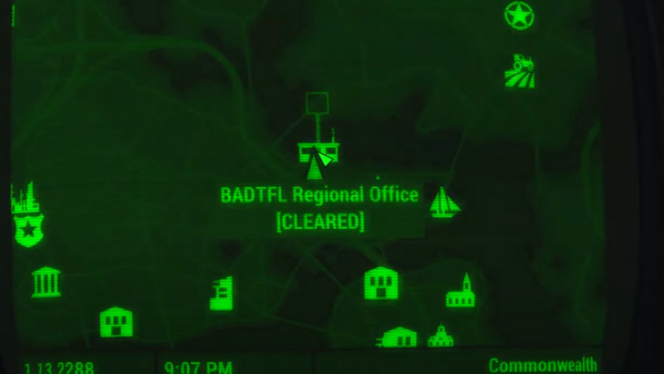 Fallout - Fusion Core (BADTFL Regional Office) Location