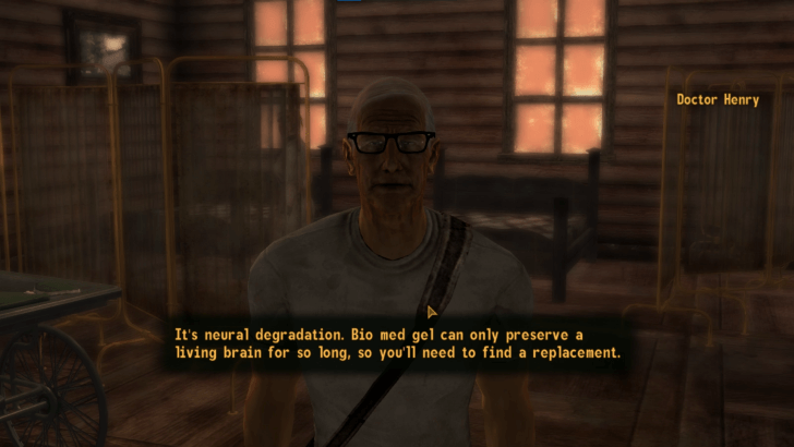 Fallout New Vegas - Talk to Doctor Henry