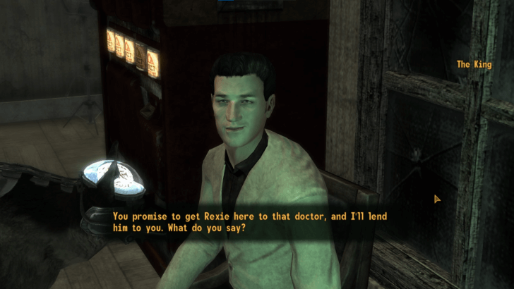 Fallout New Vegas - Talk to The King