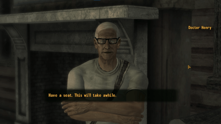 Fallout New Vegas - Talk to Doctor Henry again