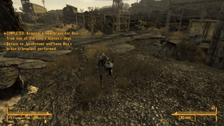 Fallout New Vegas - Choose a brain for Rex