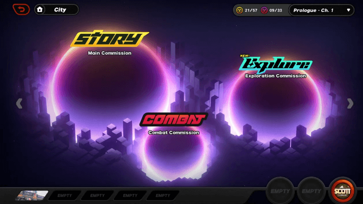 Zenless Zone Zero - Commissions Screen