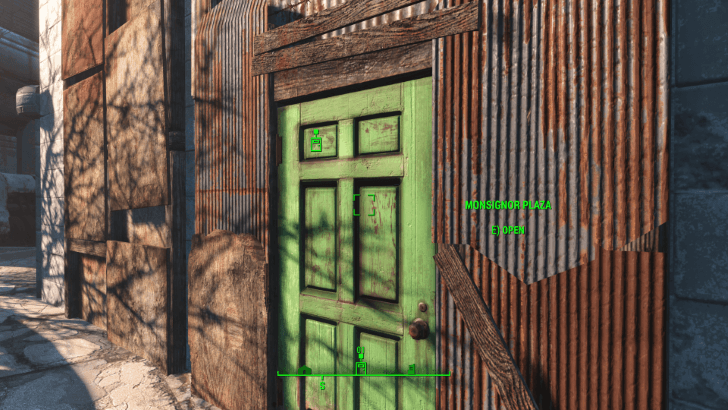 Fallout 4 - Monsignor Plaza Door