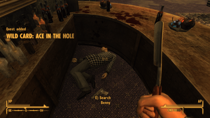 Fallout New Vegas - Kill Benny