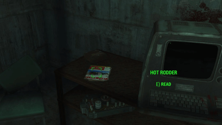 Fallout 4 Hot Rodder 1 Overview Location