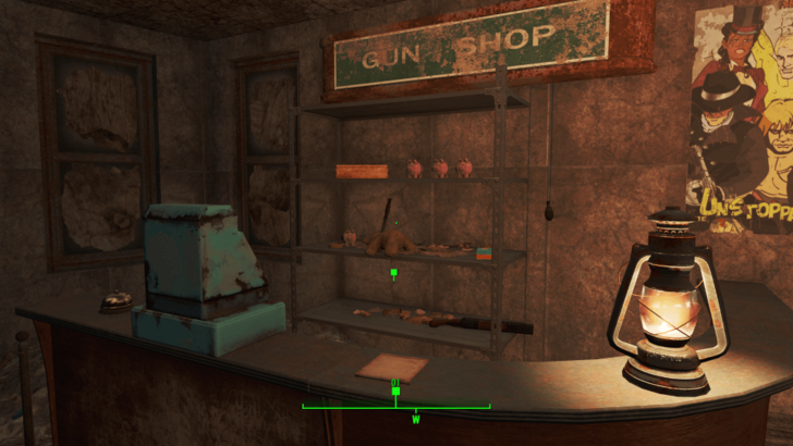 Fallout 4 - Piggy Bank Mine on the Shelves