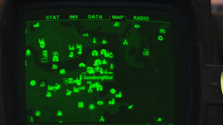 Fallout - X-01 Power Armor (Goodneighbor) Location